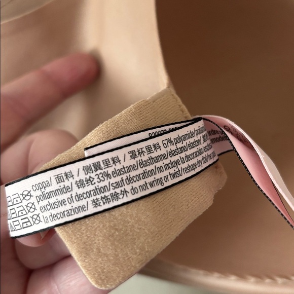 Victoria's Secret Women’s Lined Semi Demi Bra 38DD Nude Underwire - Picture 8 of 8